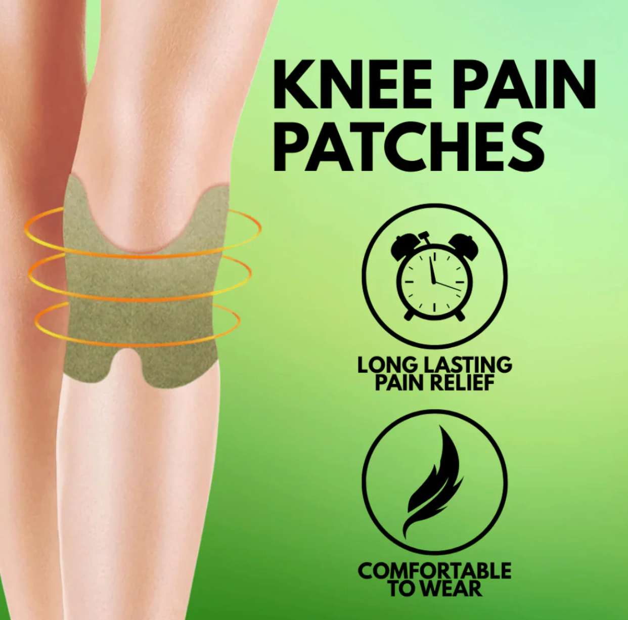 Painshield ™ - Natural Pain Relief Knee Patches