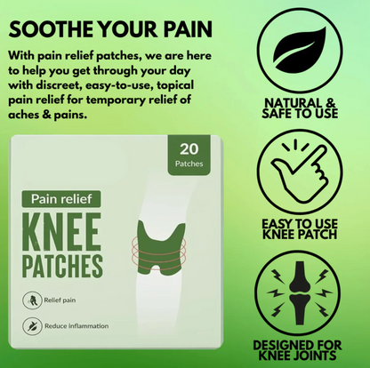 Painshield ™ - Natural Pain Relief Knee Patches